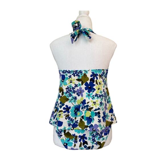 Land's End Canvas 1963-  Floral tankini swimsuit 2 pieces  - Size M - Picture 3 of 4